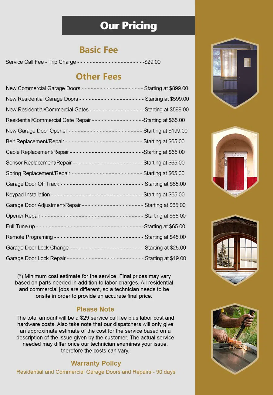 United Garage Door Repair Westlake Village, CA 805-475-3145